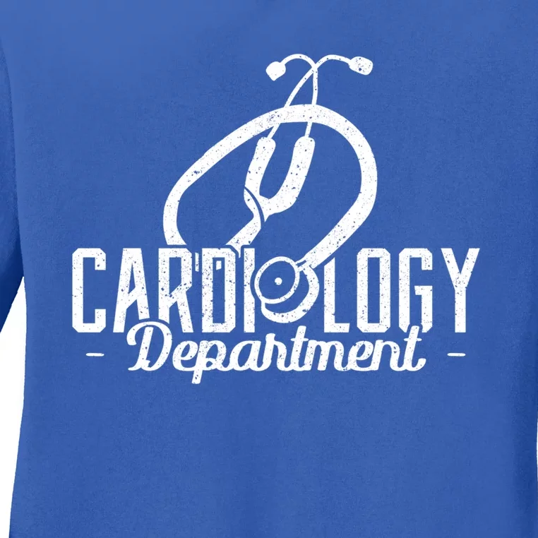 Cardiology Departt Cardiologists Gift Ladies Long Sleeve Shirt