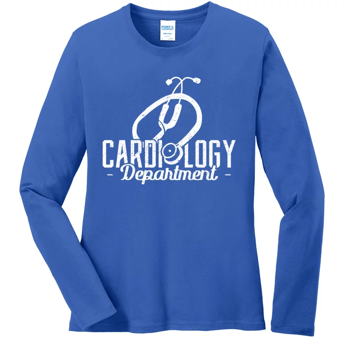 Cardiology Departt Cardiologists Gift Ladies Long Sleeve Shirt