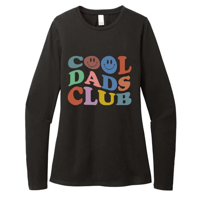 Cool Dads Club Funny Smile Colorful Fathers Day. Womens CVC Long Sleeve Shirt