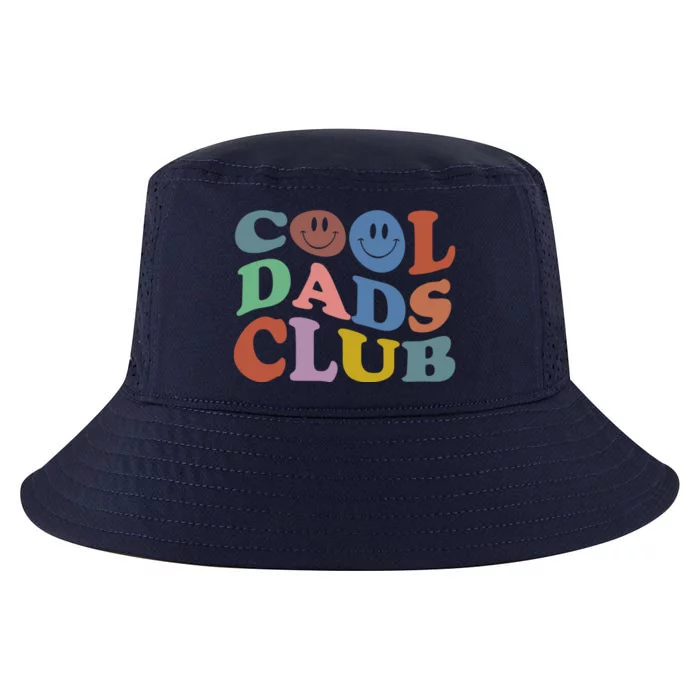 Cool Dads Club Funny Smile Colorful Fathers Day. Cool Comfort Performance Bucket Hat