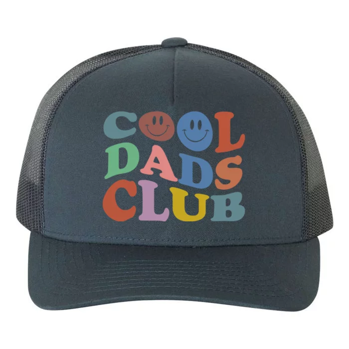 Cool Dads Club Funny Smile Colorful Fathers Day. Yupoong Adult 5-Panel Trucker Hat