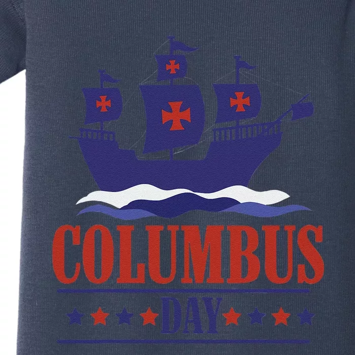 Columbus Day Christopher Columbus Italian American Baby Bodysuit