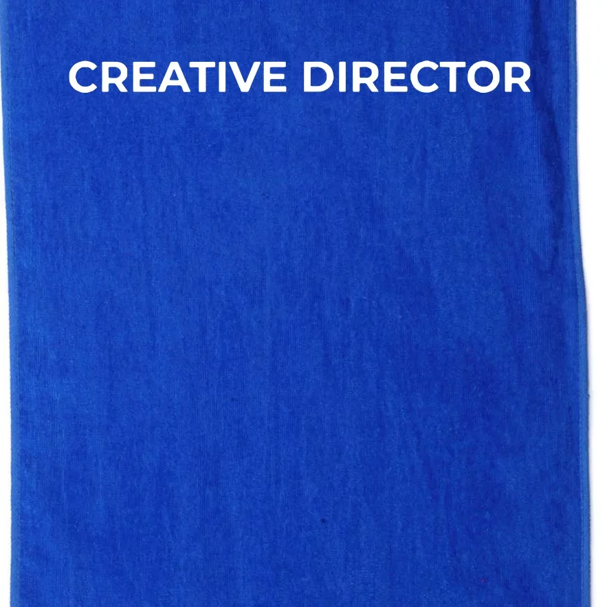 Creative Director Platinum Collection Golf Towel