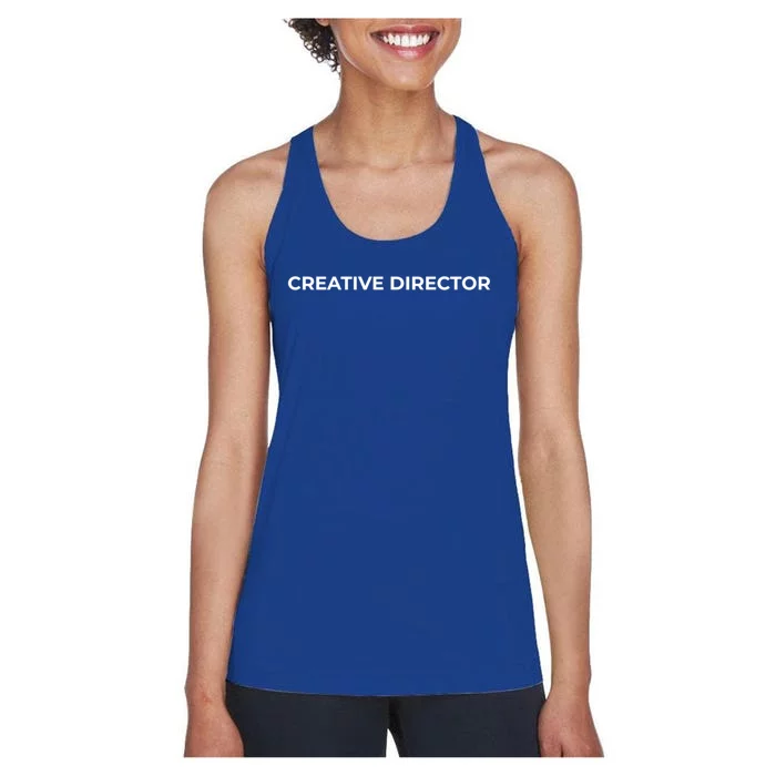 Creative Director Cool Gift Women's Racerback Tank