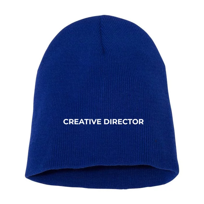 Creative Director Cool Gift Short Acrylic Beanie