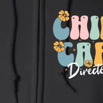 Childcare Director Full Zip Hoodie