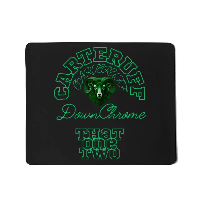 Carteruff Down Chrome Mousepad