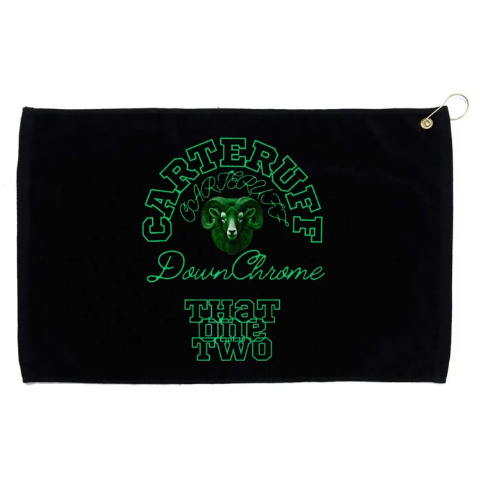 Carteruff Down Chrome Grommeted Golf Towel