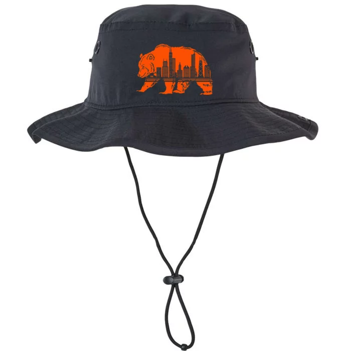 Chicago Downtown City Skyline Illinois Pride Legacy Cool Fit Booney Bucket Hat