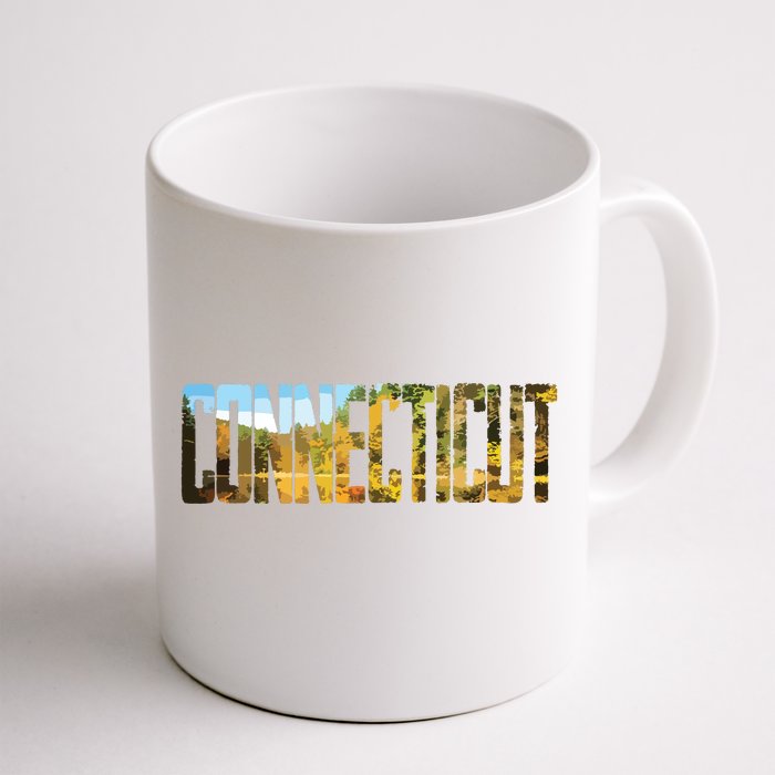 Cool Design Connecticut T Front & Back Coffee Mug