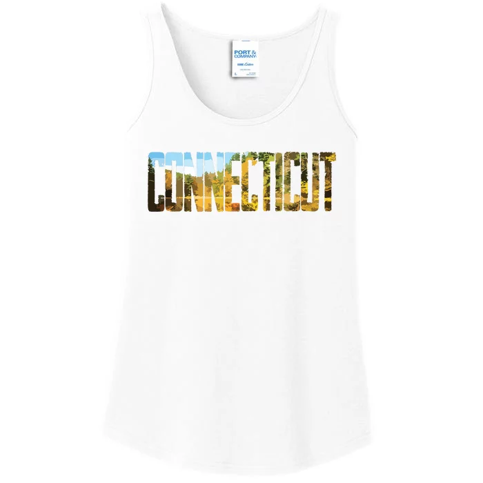 Cool Design Connecticut T Ladies Essential Tank