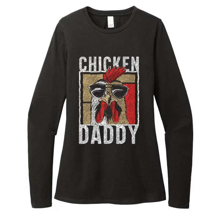 Chicken Daddy  Chicken farmer Father of the chicken coop Womens CVC Long Sleeve Shirt