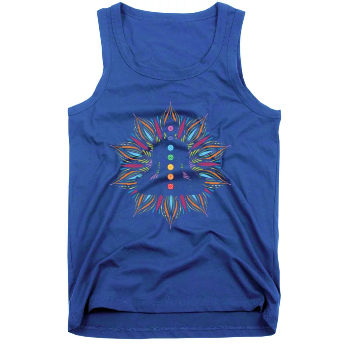 Colorful Dala Chakra Zen Gift Yoga Buddhist Cool Gift Great Gift Tank Top