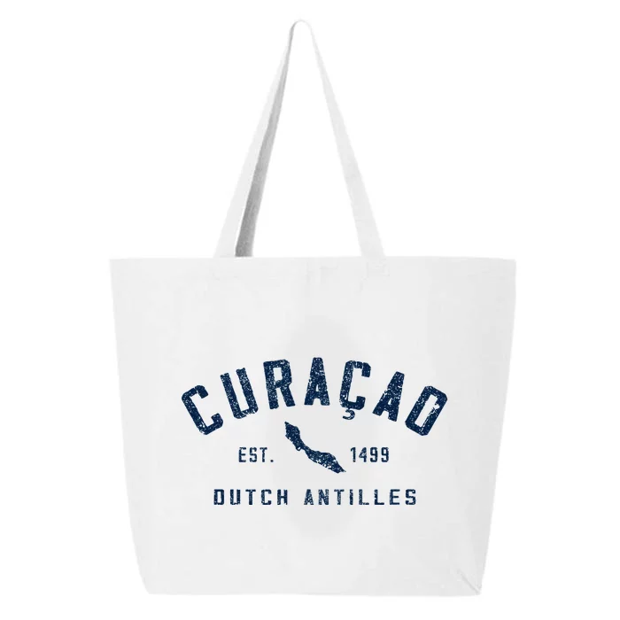 Curacao Dutch Caribbean Souvenir Cruise Vacation 25L Jumbo Tote