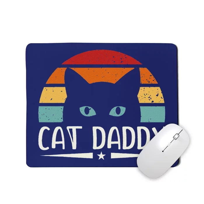 Cat Daddy Cute Cats Lover For Dad Mousepad