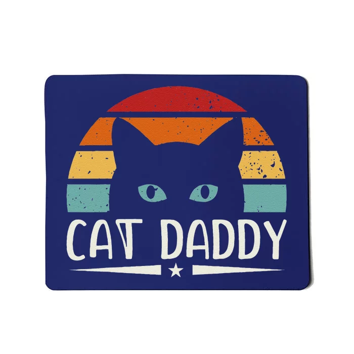 Cat Daddy Cute Cats Lover For Dad Mousepad