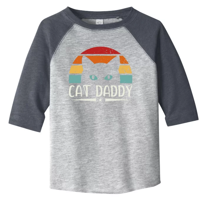 Cat Daddy Cute Cats Lover For Dad Toddler Fine Jersey T-Shirt