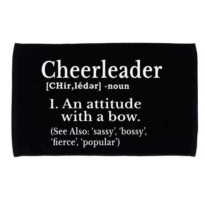 Cheerleader Definition Cheer Flyer Gifts Cheerleaders Microfiber Hand Towel