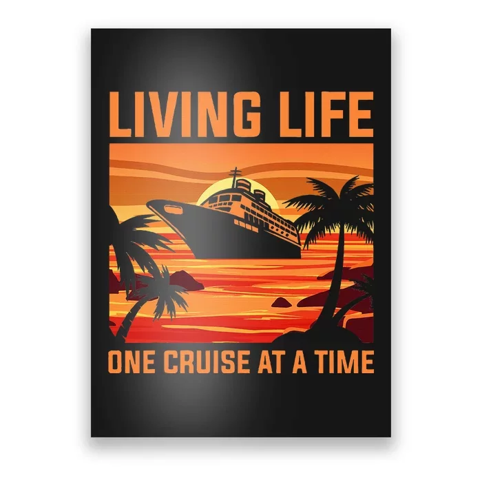 Cruising Designs Cruise Ship Cruising Lovers Poster