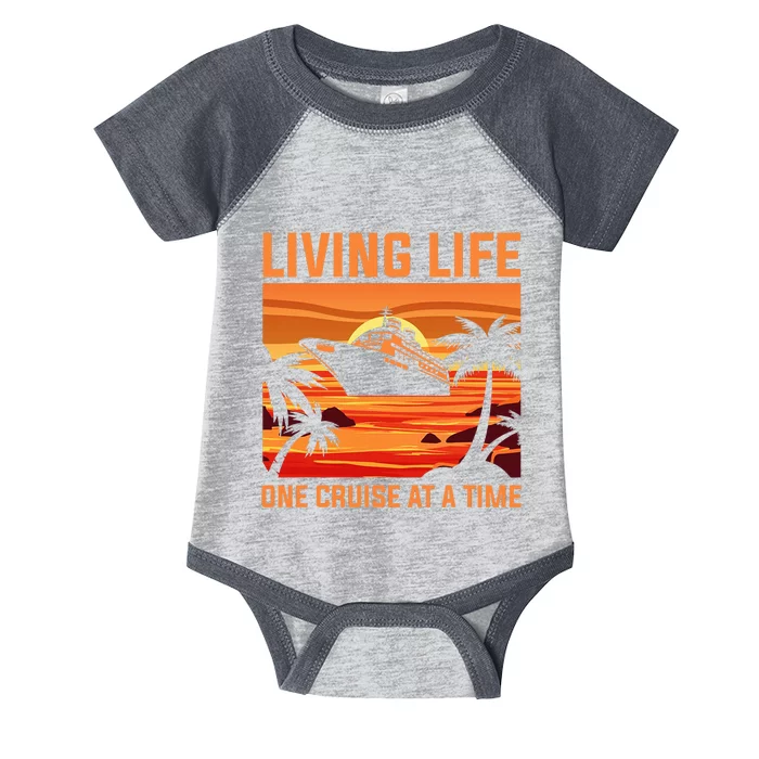 Cruising Designs Cruise Ship Cruising Lovers Infant Baby Jersey Bodysuit