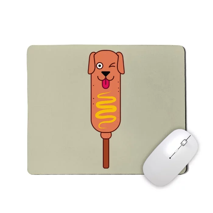 Corn Dog Corndog Lover Mousepad