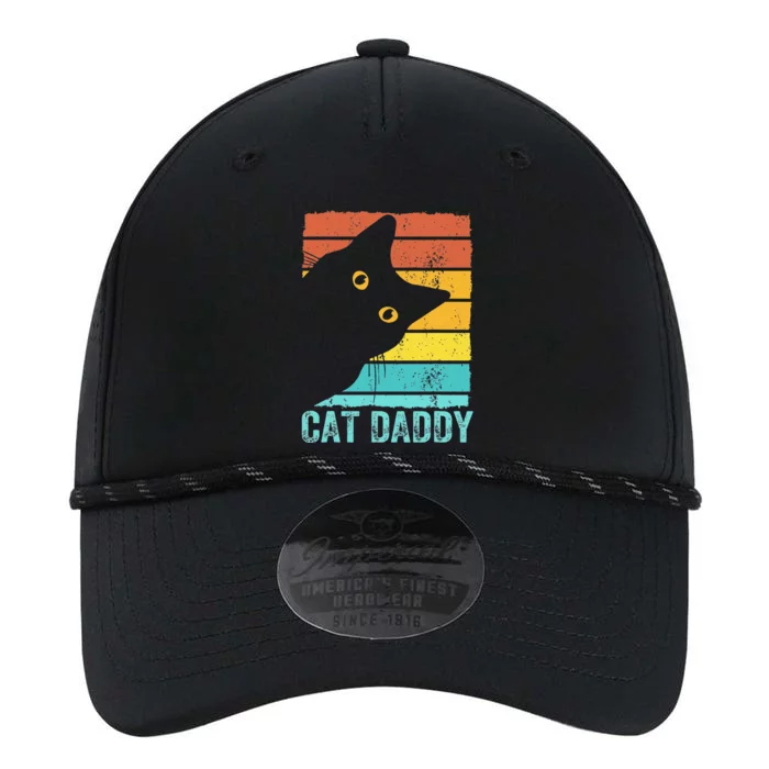 Cat Daddy Cute Cats Lover For Dad Grandpa Performance The Dyno Cap