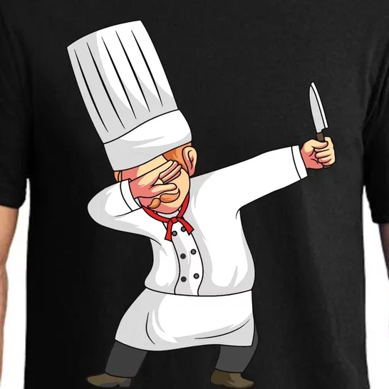 Chef Dabbing Chief Cook Culinary Sous Chef Cuisine Kitchen Pajama Set