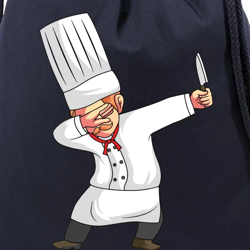 Chef Dabbing Chief Cook Culinary Sous Chef Cuisine Kitchen Drawstring Bag