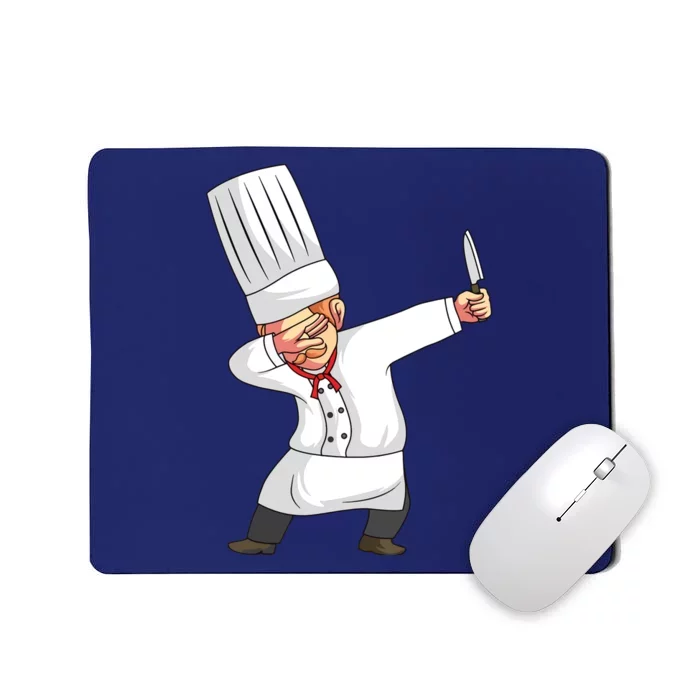 Chef Dabbing Chief Cook Culinary Sous Chef Cuisine Kitchen Mousepad