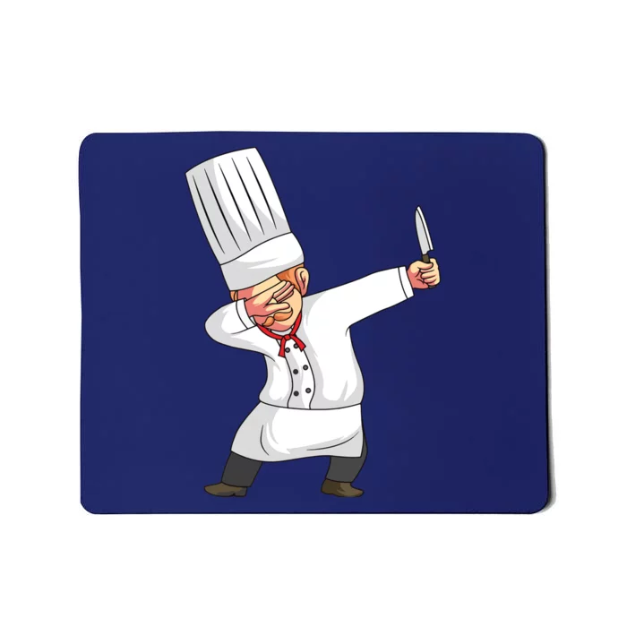 Chef Dabbing Chief Cook Culinary Sous Chef Cuisine Kitchen Mousepad