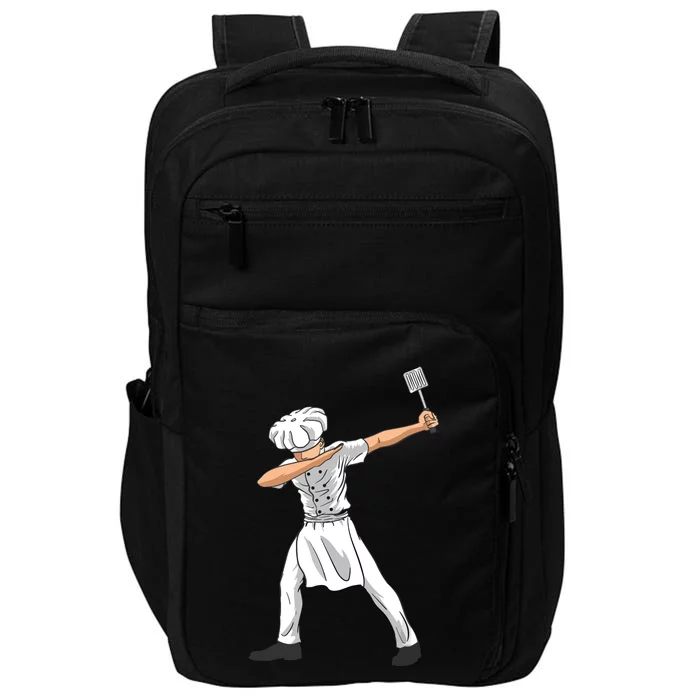 Chef Dabbing Culinary Sous Chef Cuisine Kitchen Chief Cook Impact Tech Backpack