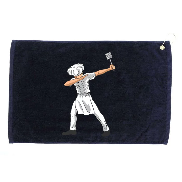 Chef Dabbing Culinary Sous Chef Cuisine Kitchen Chief Cook Grommeted Golf Towel