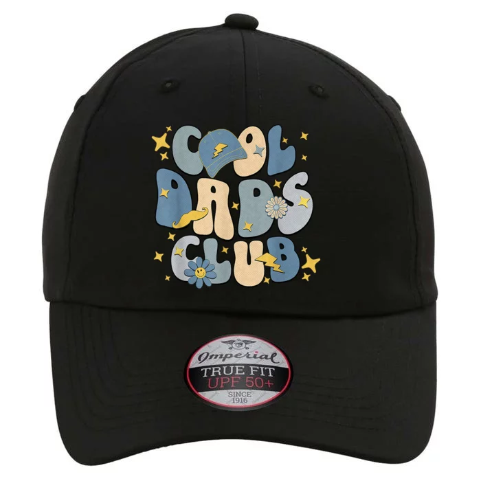 Cool Dads Club Groovy Retro Funny Fathers Day New Dad The Original Performance Cap