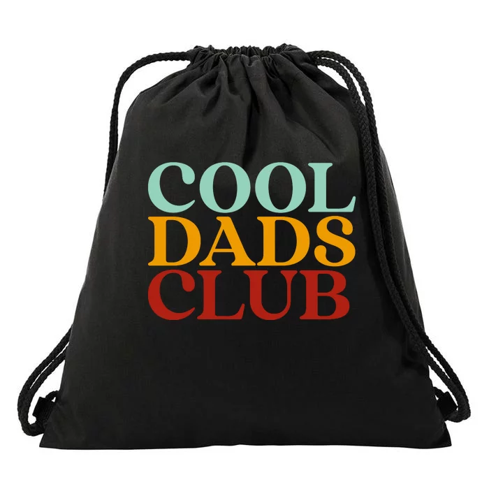 Cool Dads Club Vintage Drawstring Bag