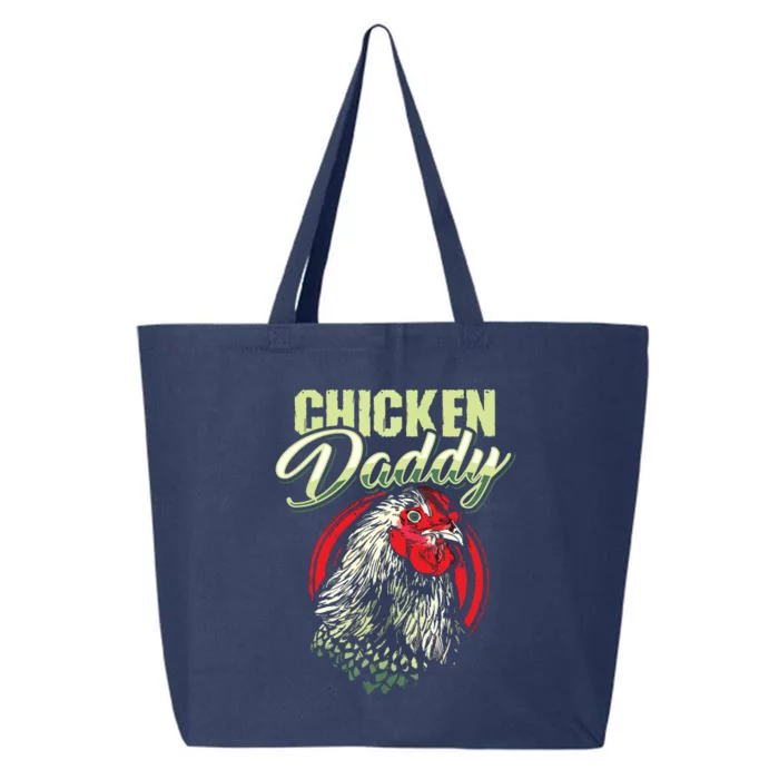 Chicken Daddy Chicken Dad Farmer Poultry Farmer 25L Jumbo Tote