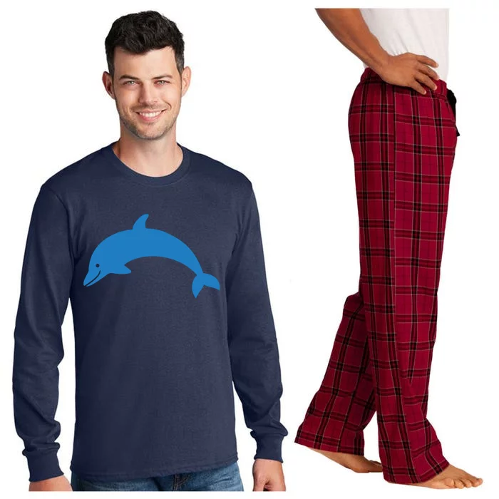 Cute Dolphin Long Sleeve Pajama Set