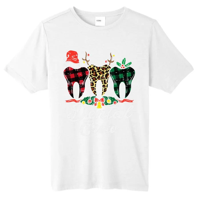 Cheerful Dental Crew Holiday Gift for Dentists ChromaSoft Performance T-Shirt