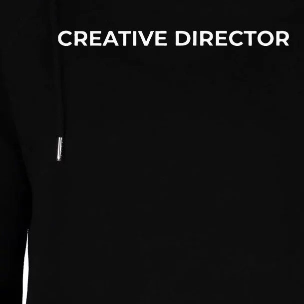 Creative Director Womens Funnel Neck Pullover Hood