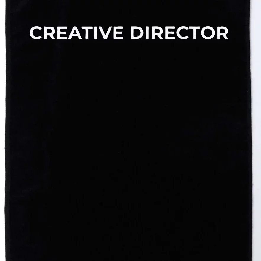 Creative Director Platinum Collection Golf Towel