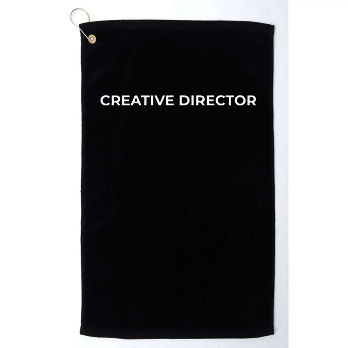 Creative Director Platinum Collection Golf Towel