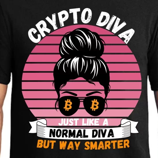 Crypto Diva, Crypto Mom, Plan B, HODL Bitcoin, Blockchain, Crypto Queen Pajama Set