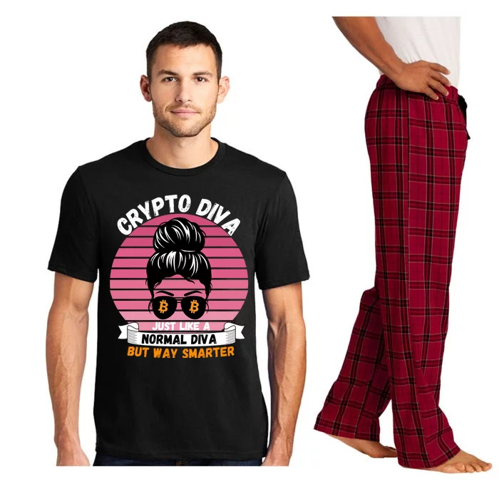 Crypto Diva, Crypto Mom, Plan B, HODL Bitcoin, Blockchain, Crypto Queen Pajama Set