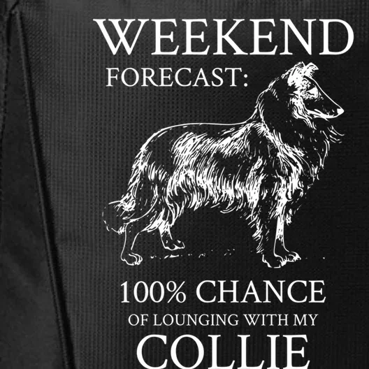 Collie Dog Cool Gift City Backpack