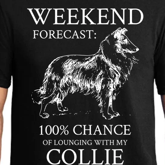 Collie Dog Cool Gift Pajama Set