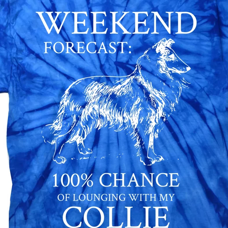 Collie Dog Cool Gift Tie-Dye T-Shirt