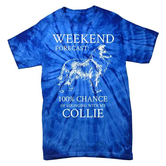 Collie Dog Cool Gift Tie-Dye T-Shirt