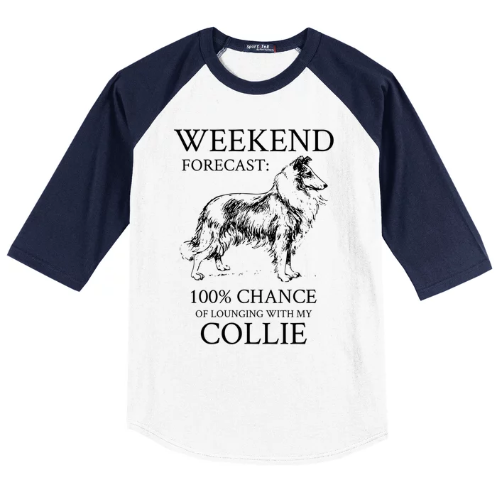 Collie Dog Cool Gift Baseball Sleeve Shirt