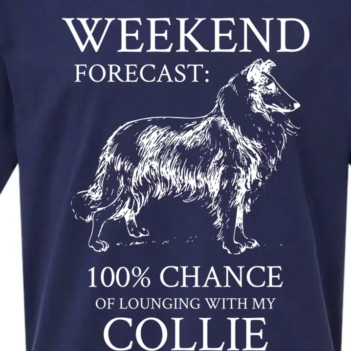 Collie Dog Cool Gift Sueded Cloud Jersey T-Shirt