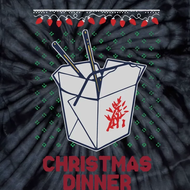 Christmas Dinner Tie-Dye T-Shirt