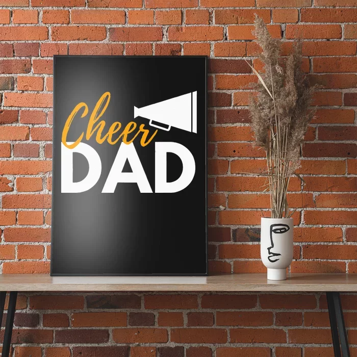 Cheer Dad Cheerleading Cheerleader Dad Cheer Competition Poster